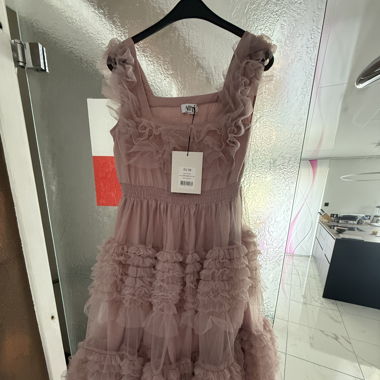 Arfo Kleid, Gr. 38, Tüll, altrosa - von NA-KD ! 