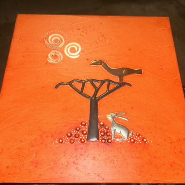 Original Jeanine Rynners Mixed Media Artwork 