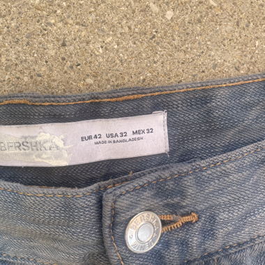 Jeans larges Bershka