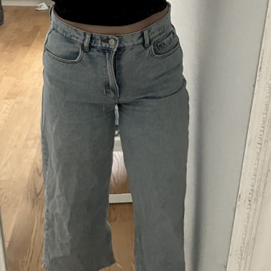 wide leg jeans