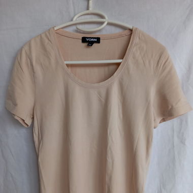 T-shirt beige rosé