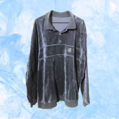 vintage velvet sweater