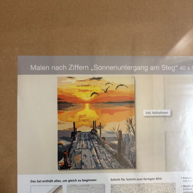 Malen nach Zahlen Originalverpackung