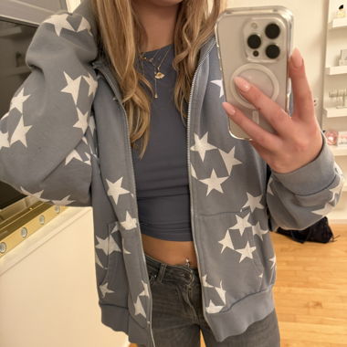 99Based Zipper-hellblau