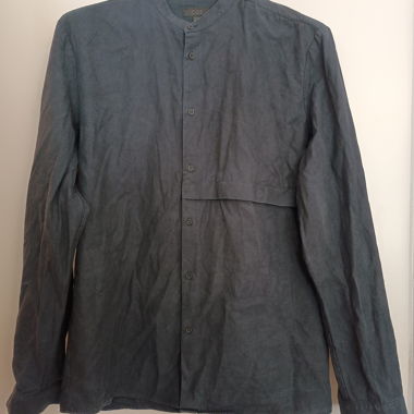 Camicia COS blu asimmetrica con bottoni