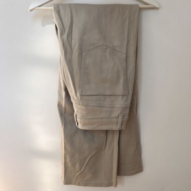 H&M Beige Highwaist Baggy Jeans/ Hose