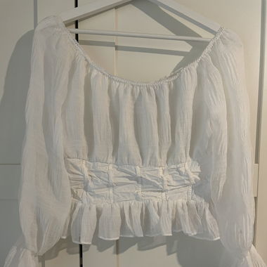 Bluse mit korset