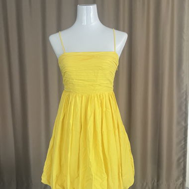 Yellow summer dress