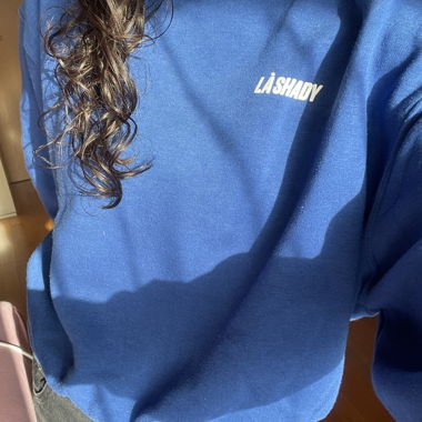 Felpa LA'SHADY blu