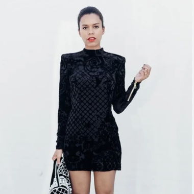 Kleid von Balmain x HM