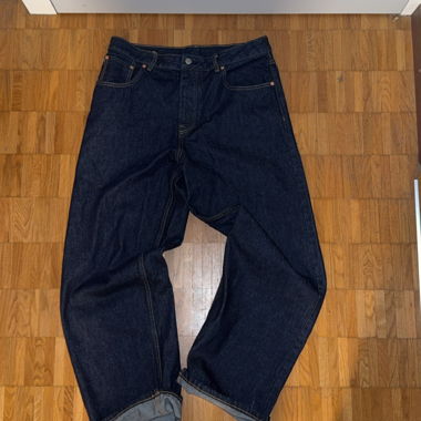 Baggy in denim selvedge