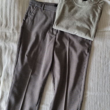 Pull et pantalon en laine