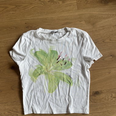 Crop Top Flower Print