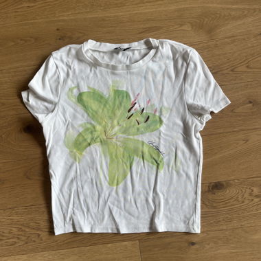 Crop Top Flower Print