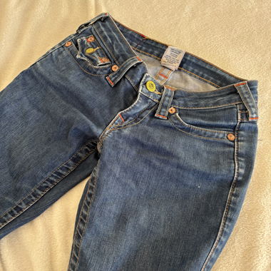 Jeans vita bassa True Religion taglia 24