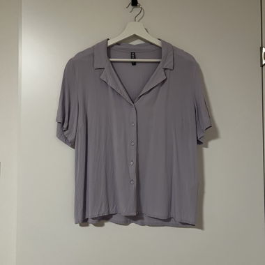Pieces Bluse lila