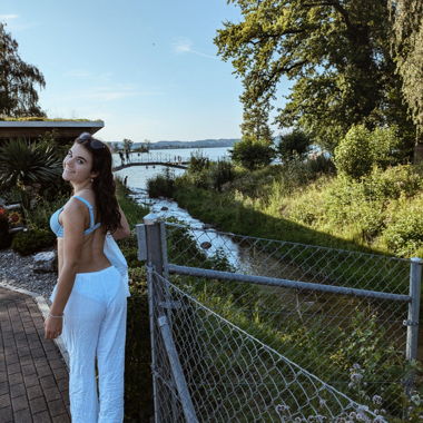 Linen trousers