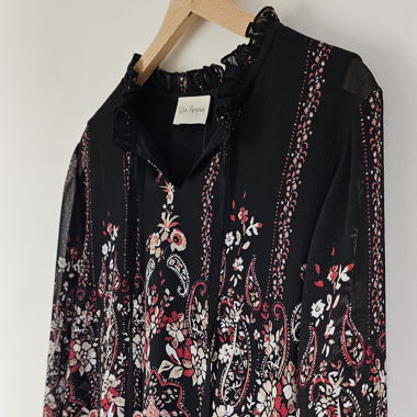 Via Appia Bluse mit Paisley-Print