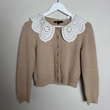 Cardigan lavorato a maglia Maje
