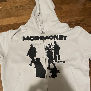 Moremoneymorelove Zip Hoodie
