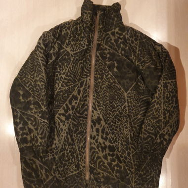 Veste longue léopard grande taille