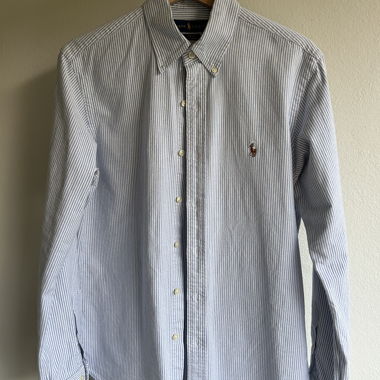 Ralph Lauren Striped Blue Shirt