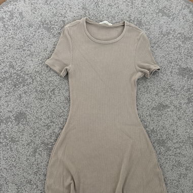 Strickkleid - off-white