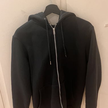 SMOG Kapuzenjacke Schwarz Gr. S