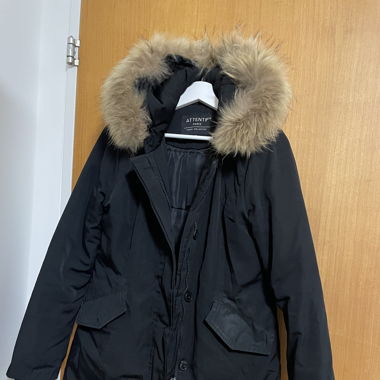 Winterjacke mit Mütze