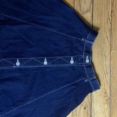 Vintage denim skirt