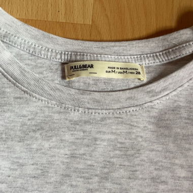 Grey Pull&Bear T-Shirt
