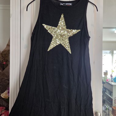 Top con paillettes Spitfire