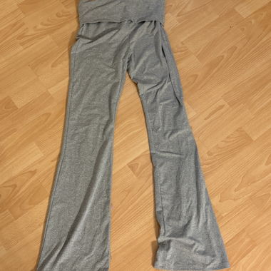 Leggings baggy grigie