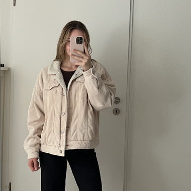 Übergangsjacke Babypink mit Innenfutter