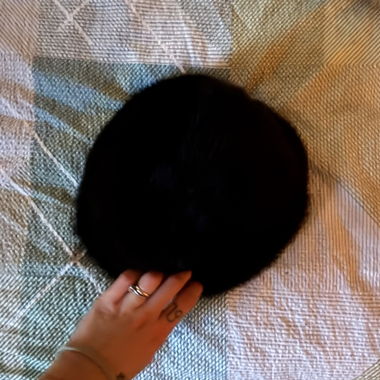 Vintage fur hat