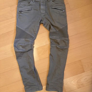 Jeans da motociclista Balmain