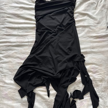 Black Strapless Dress