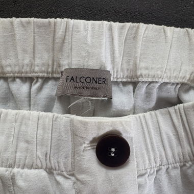 Pantaloni in lino Falconeri