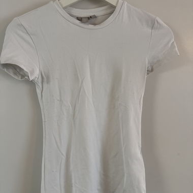 T-shirt bianca da donna XS