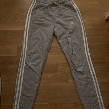 Adidas grey tracksuit pants