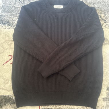Maison Margela Black Sweater