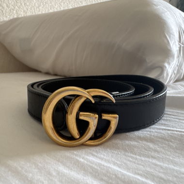 Cintura in pelle Gucci autentica