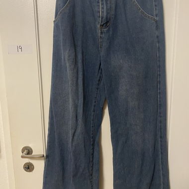 Jeans baggy taille basse