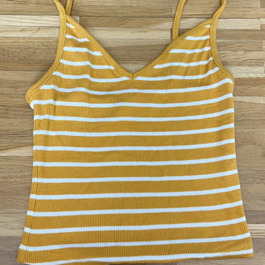 Bershka Striped Tank Top XS