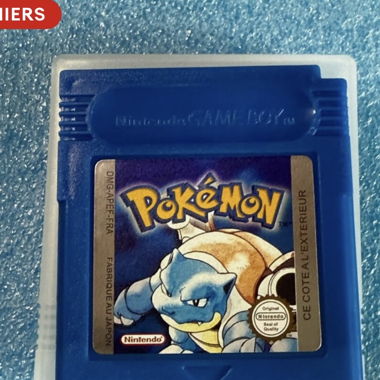 JEUX POKÉMON bleU GAMEBOY