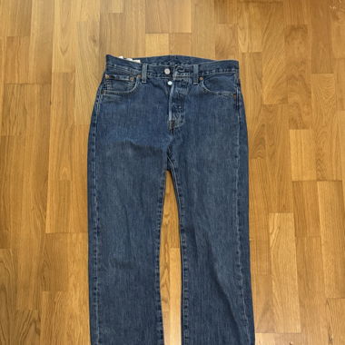 Levi's 501 blue denim jeans 