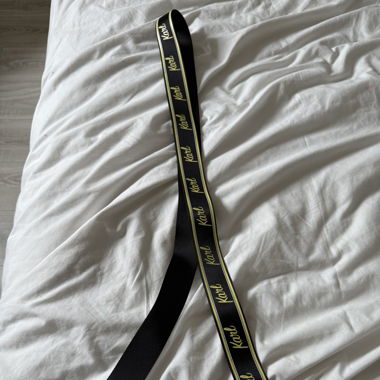 Karl Lagerfeld Yellow/Black Belt 