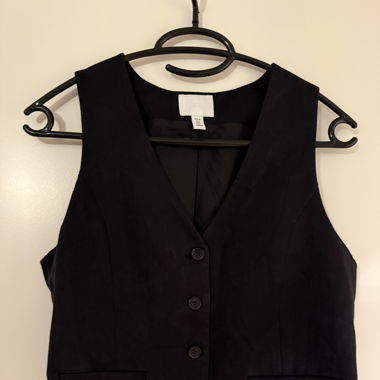 Gilet H&M Gr.36 schwarz