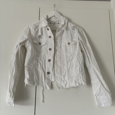White Denim Jacket