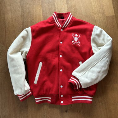 Veste College en laine